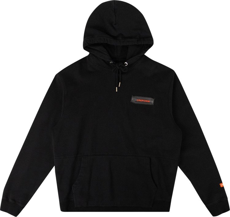 Heron Preston Uniform Oversized Hooded Sweatshirt 'Black'