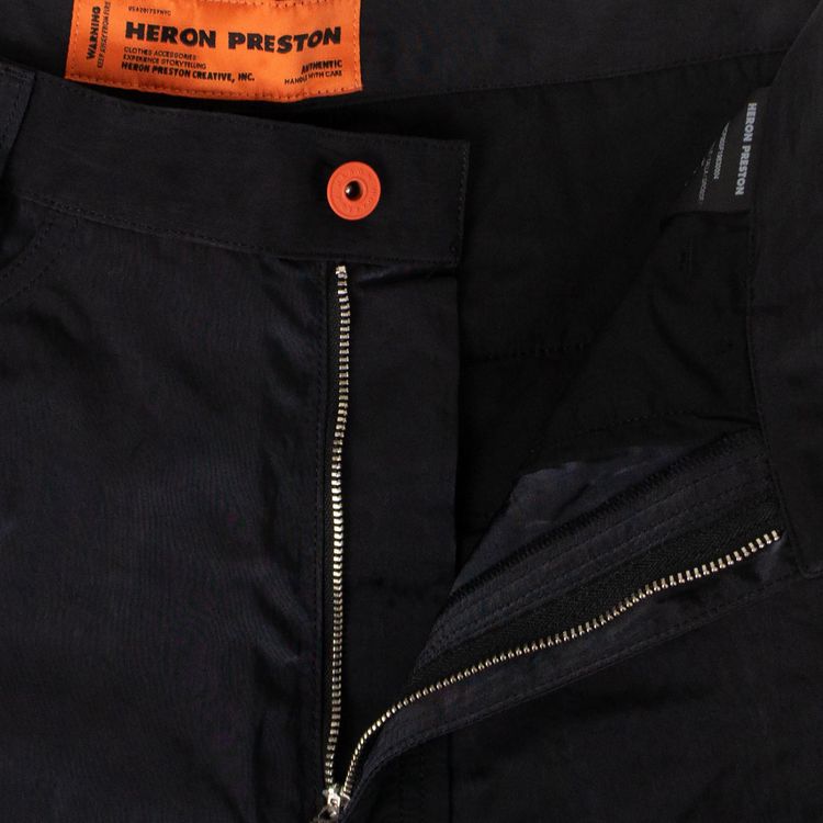 Heron Preston Dot Patch Cargo Pants Black