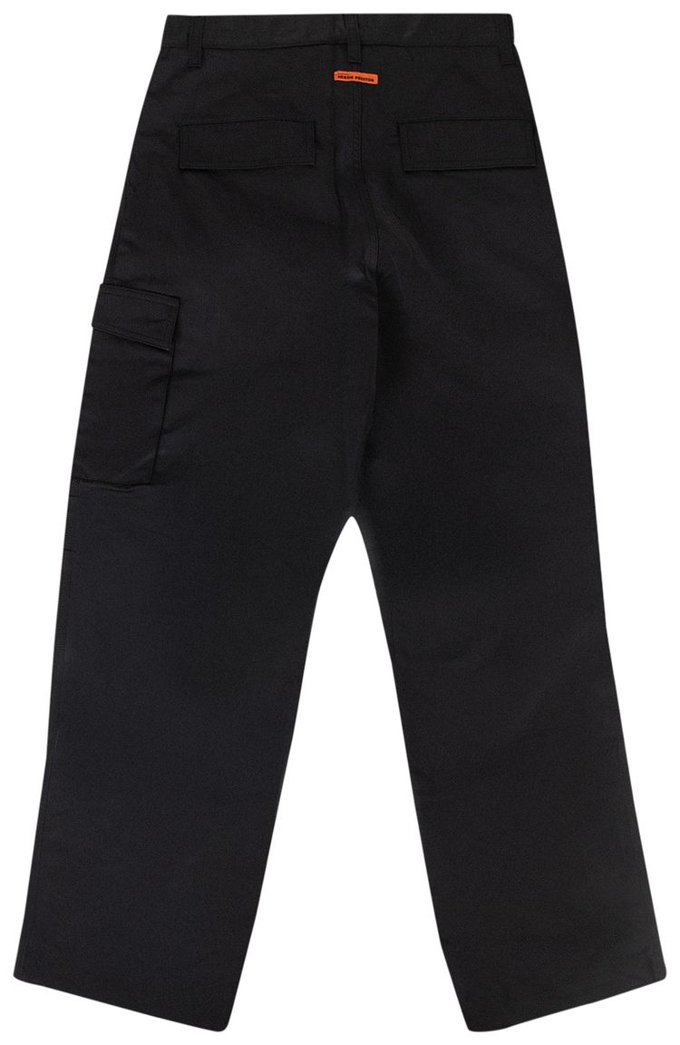 Heron Preston Dot Patch Cargo Pants Black