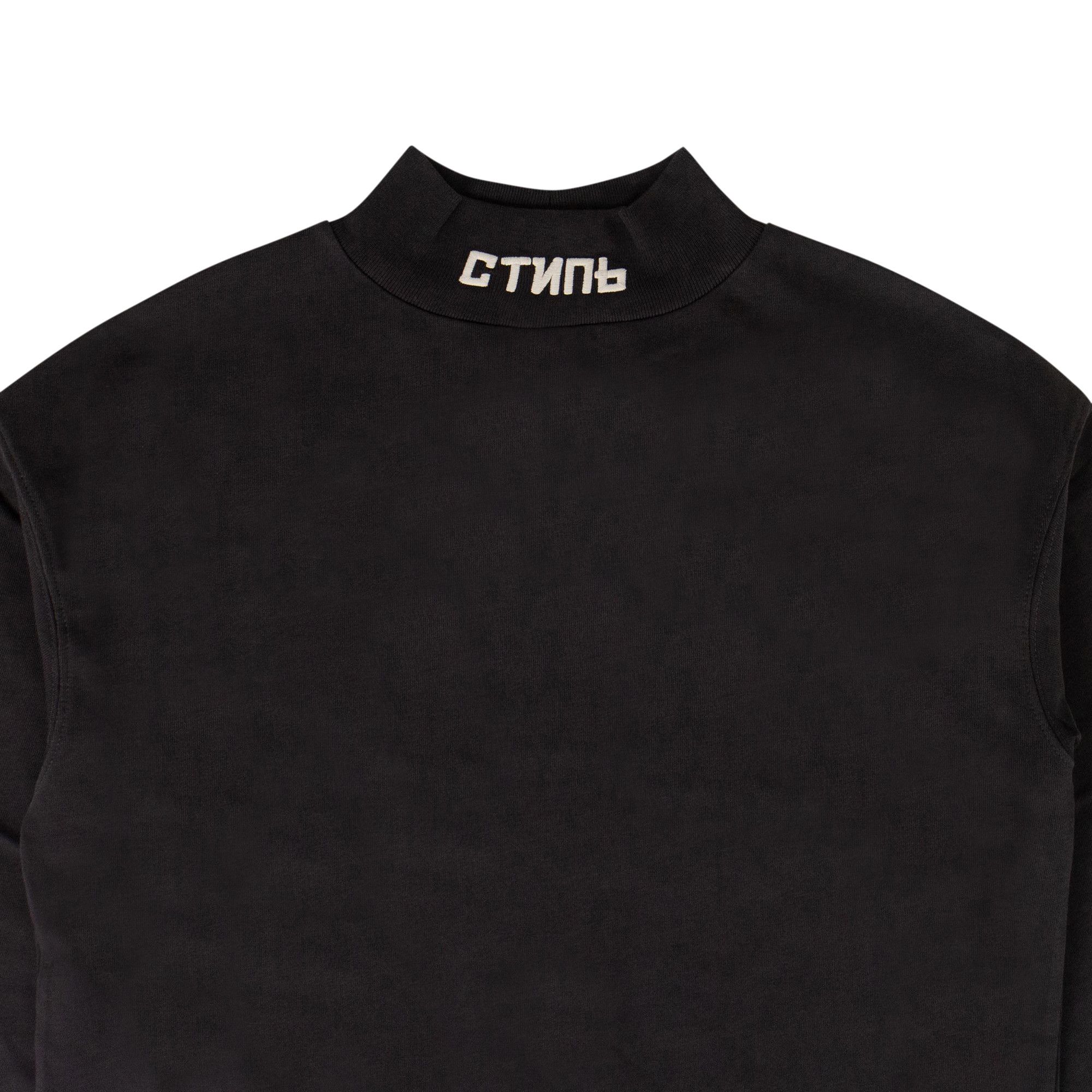 Buy Heron Preston CTNMB Mock Neck Long-Sleeve T-Shirt 'Grey