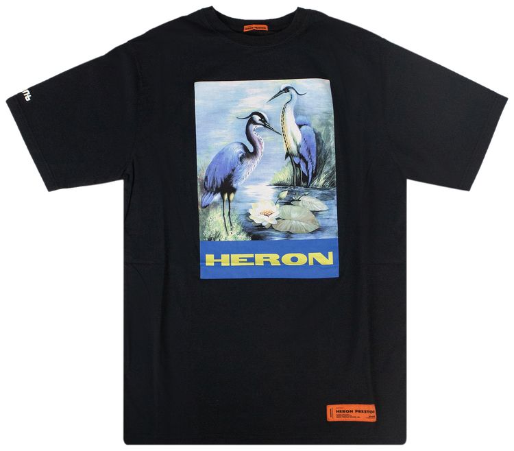 Heron Preston Birds Graphic T Shirt Black