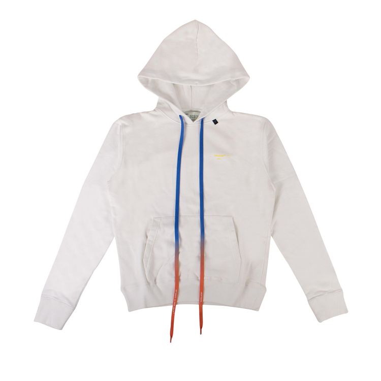 Off White Acrylic Arrows Sweatshirt White