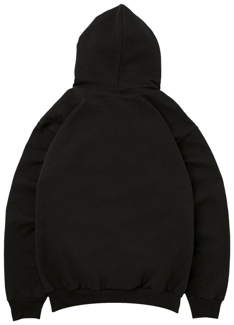 Sporty  Rich Classic Logo Hoodie Black