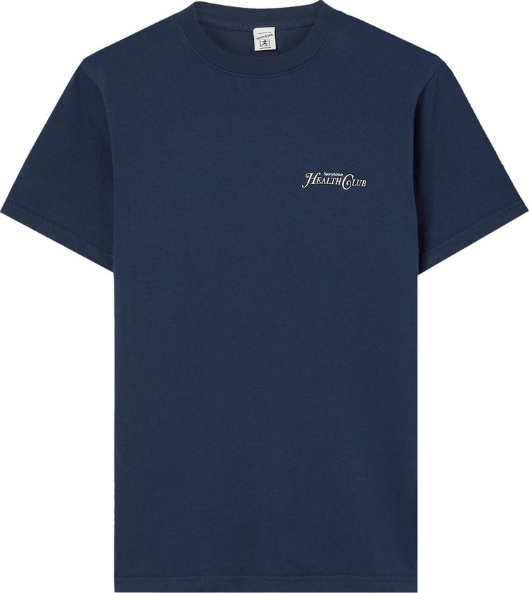 Sporty & Rich Rizzoli T-Shirt 'Navy'