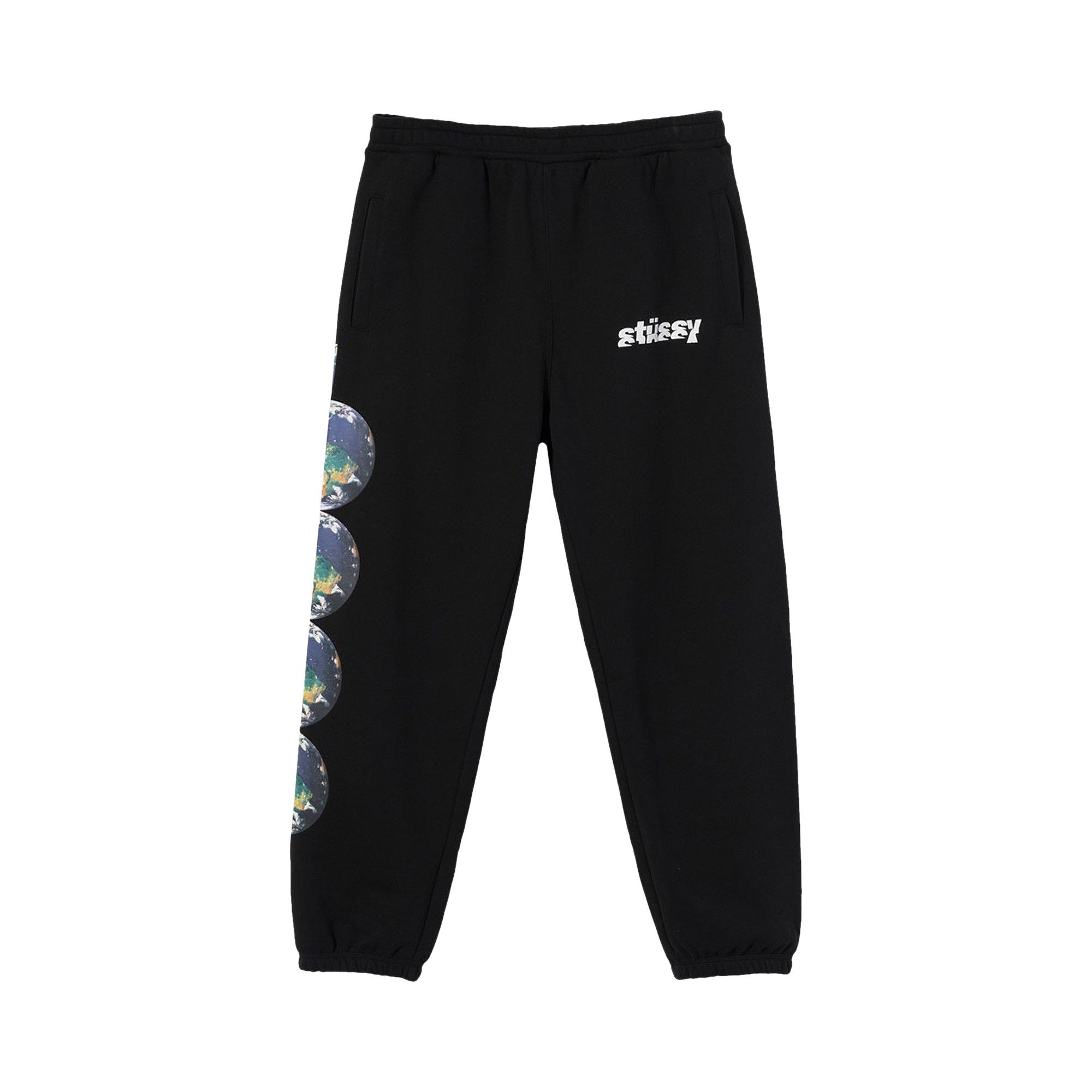 Buy Stussy Catch The Wave Sweatpants Black 316059 BLAC GOAT IT