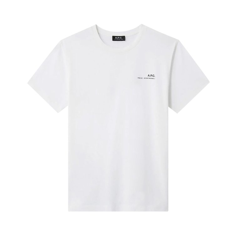 A.P.C. Item T-Shirt 'White'