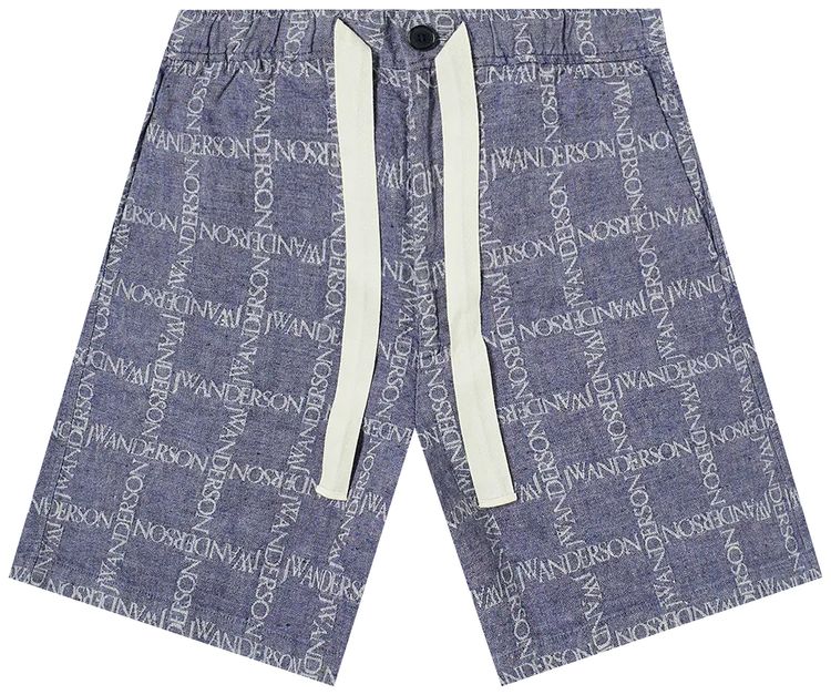 JW Anderson Oversized Shorts Navy