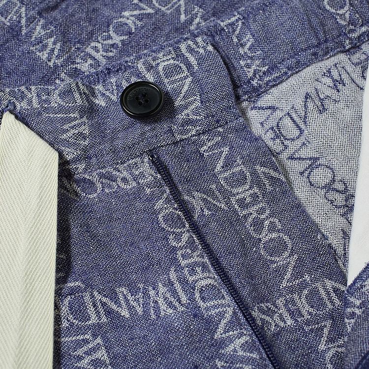 JW Anderson Oversized Shorts Navy