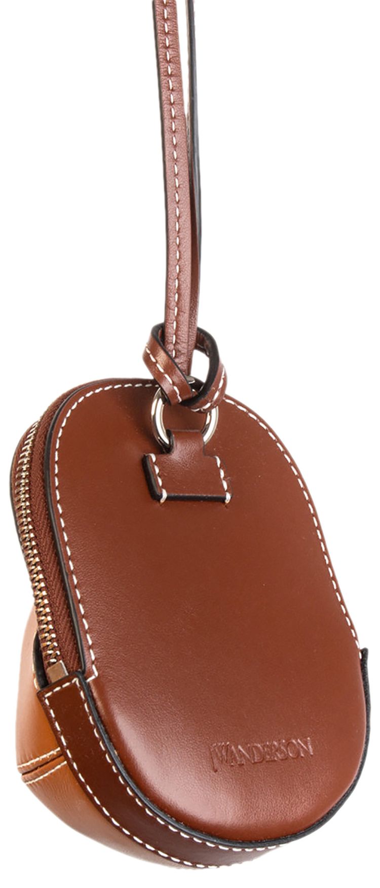 JW Anderson Nano Cap Bag Chocolate Pecan