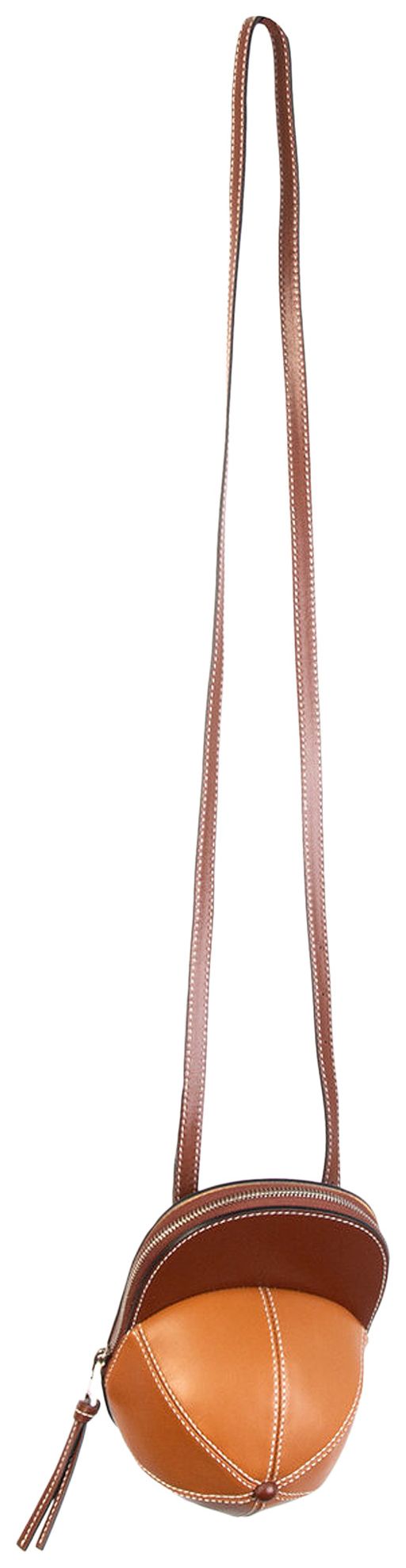 JW Anderson Midi Cap Bag Chocolate Pecan