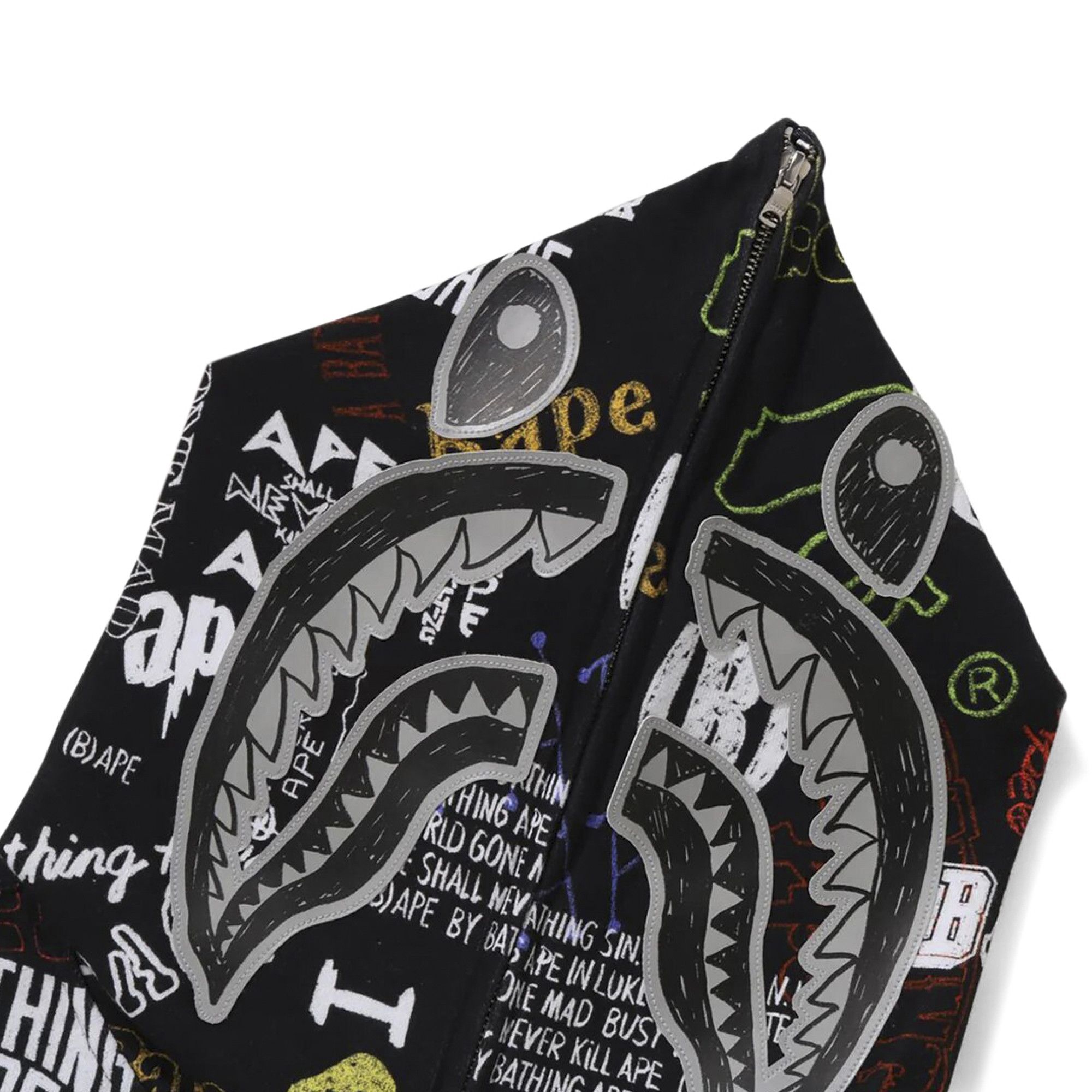 Bape hoodie drawing best sale