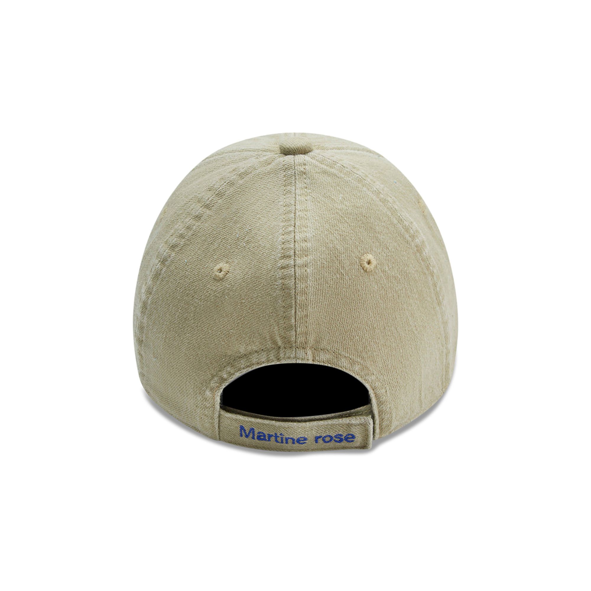 Buy Martine Rose Cut Peak Hat 'Cream' - MRSS24 1130 CREA | GOAT
