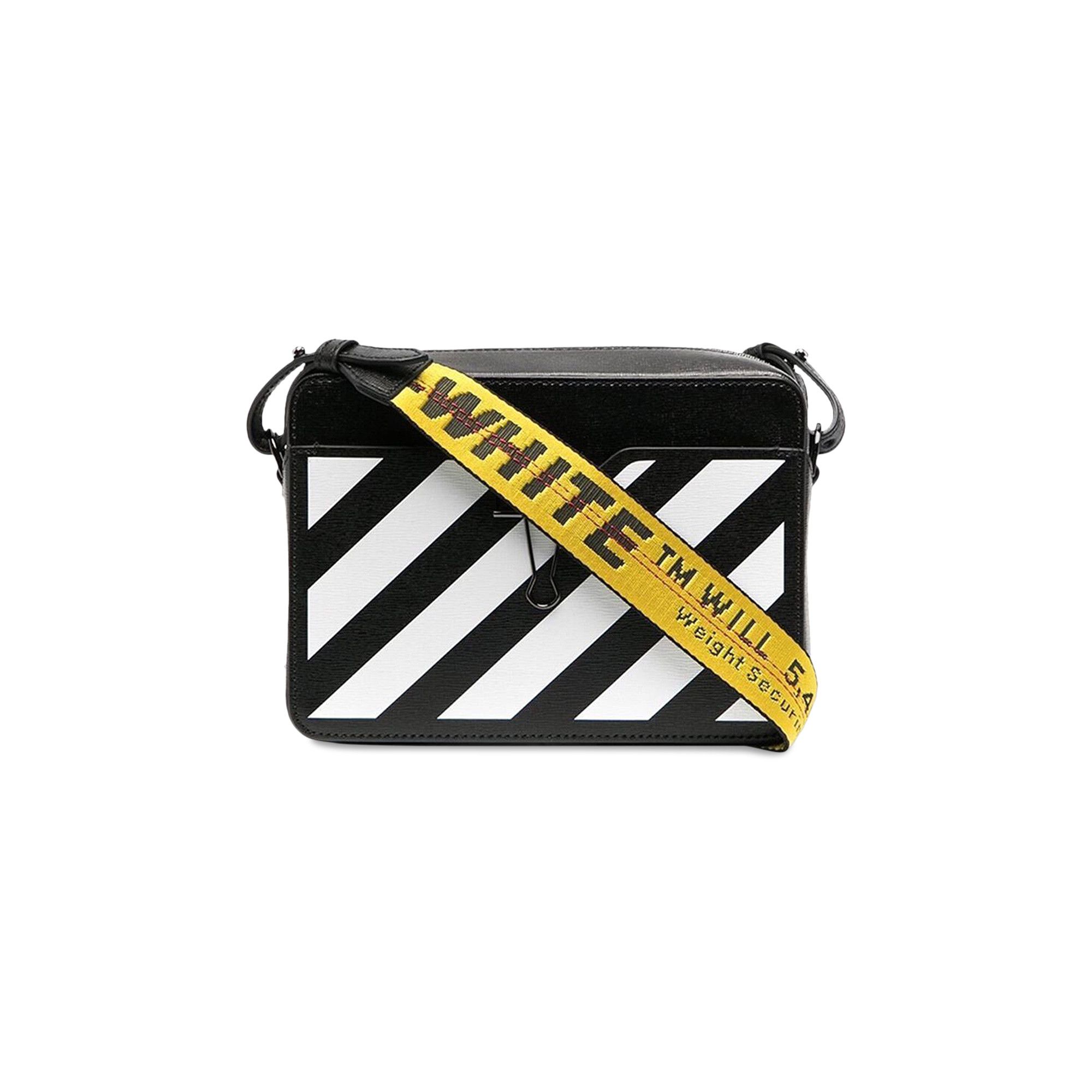 Buy Off-White Diag Camera Bag 'Black/White