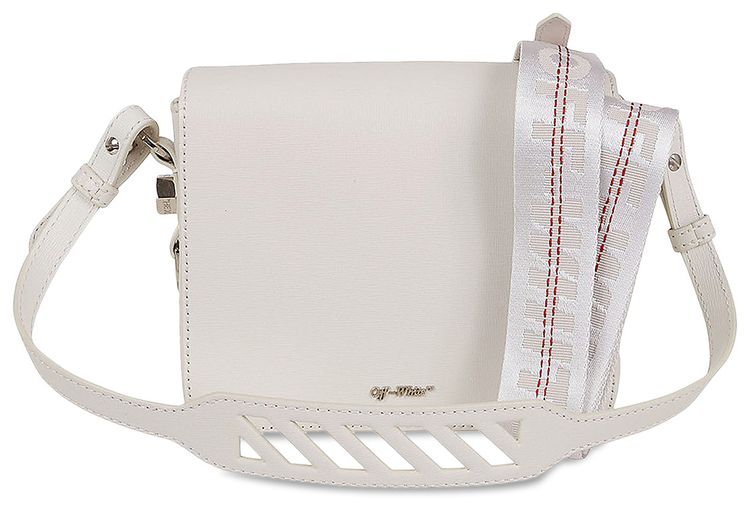 Off White Diag Flap Bag Off WhiteBlack