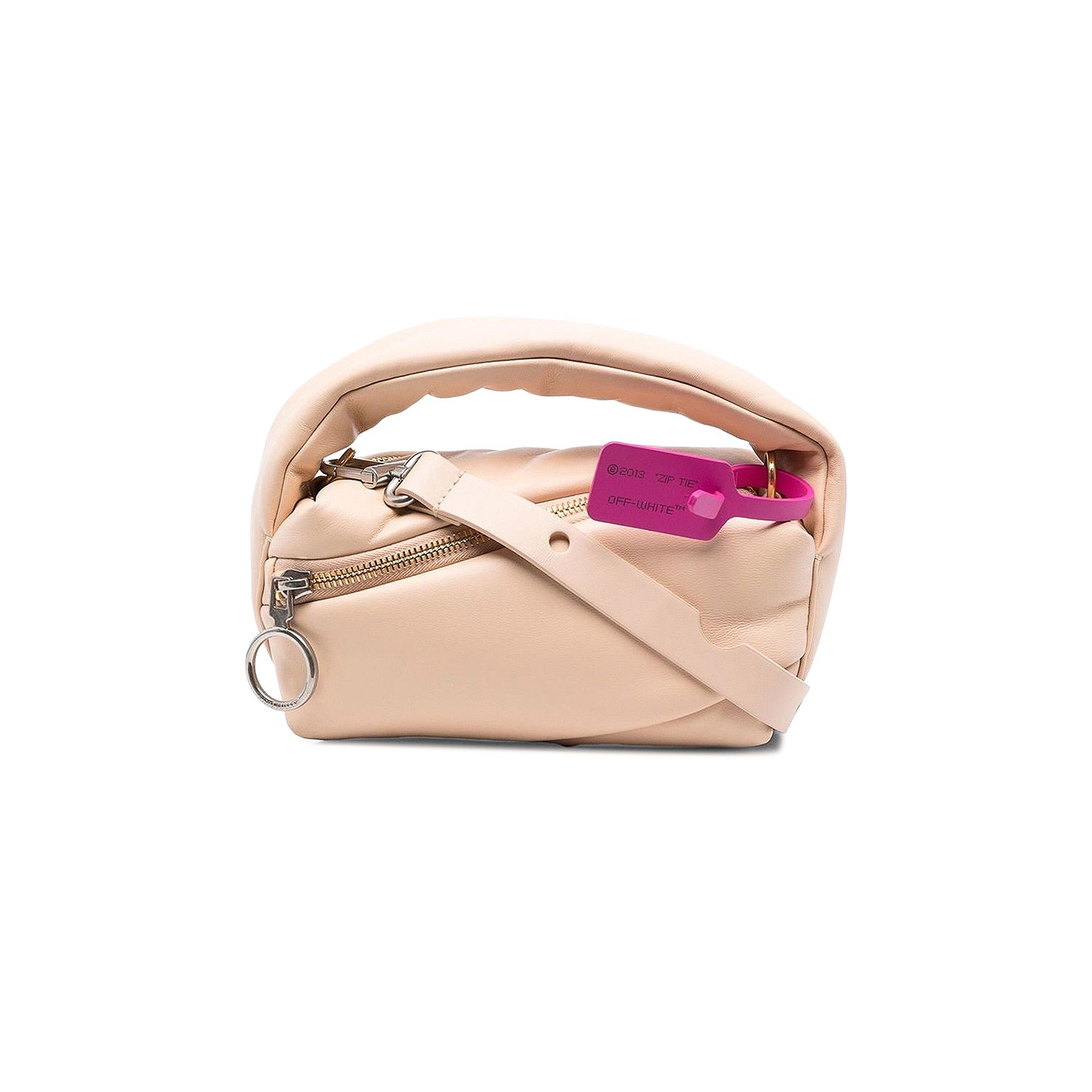 Buy Off-White Pump Pouch 19 Bag 'Sand' - OWNM016F22LEA0011700 | GOAT