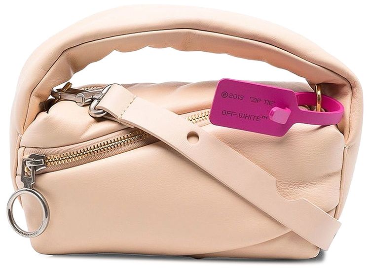 Off White Pump Pouch 19 Bag Sand