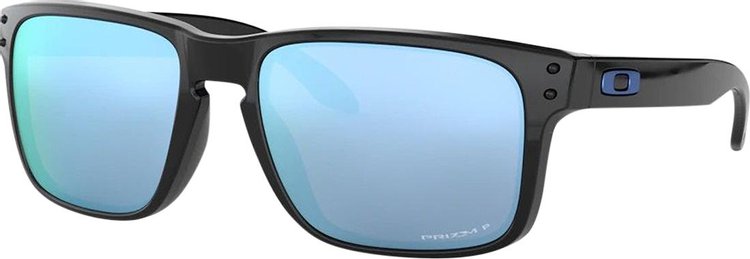 Oakley Frogskins II Sunglasses Low Bridge Polished BlackPrizm Deep Water