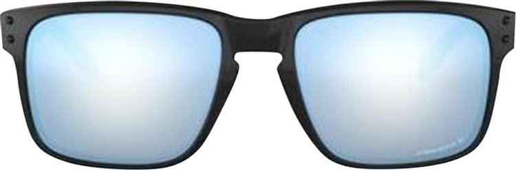 Oakley Frogskins II Sunglasses (Low Bridge) 'Polished Black/Prizm Deep Water'