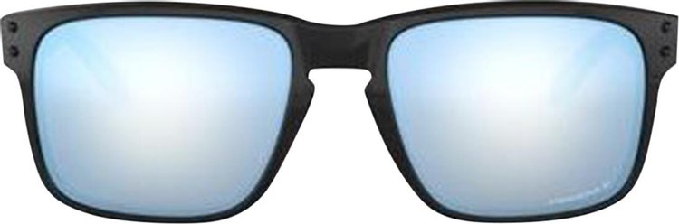 Oakley Frogskins II Sunglasses Low Bridge Polished BlackPrizm Deep Water