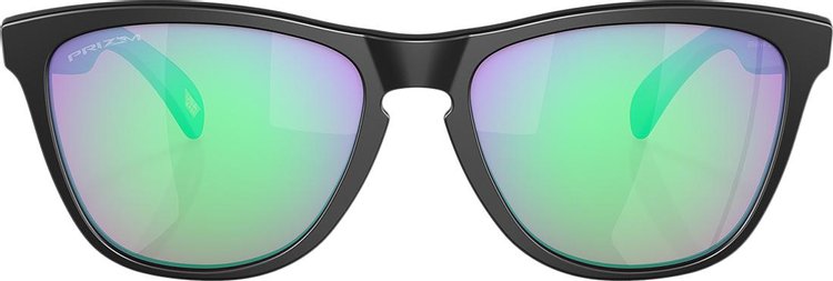 Oakley Frogskins Sunglasses (Low Bridge) 'Matte Black/Prizm Golf'
