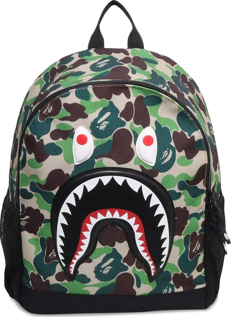 BAPE ABC Camo Shark Daypack Green