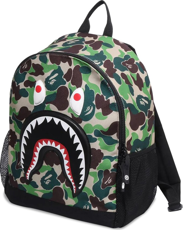 BAPE ABC Camo Shark Daypack Green