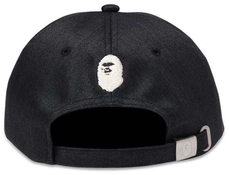 BAPE Ape Head Panel Cap Black
