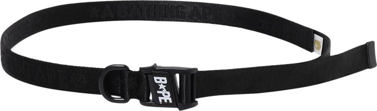 BAPE Logo Tape Belt 'Black'