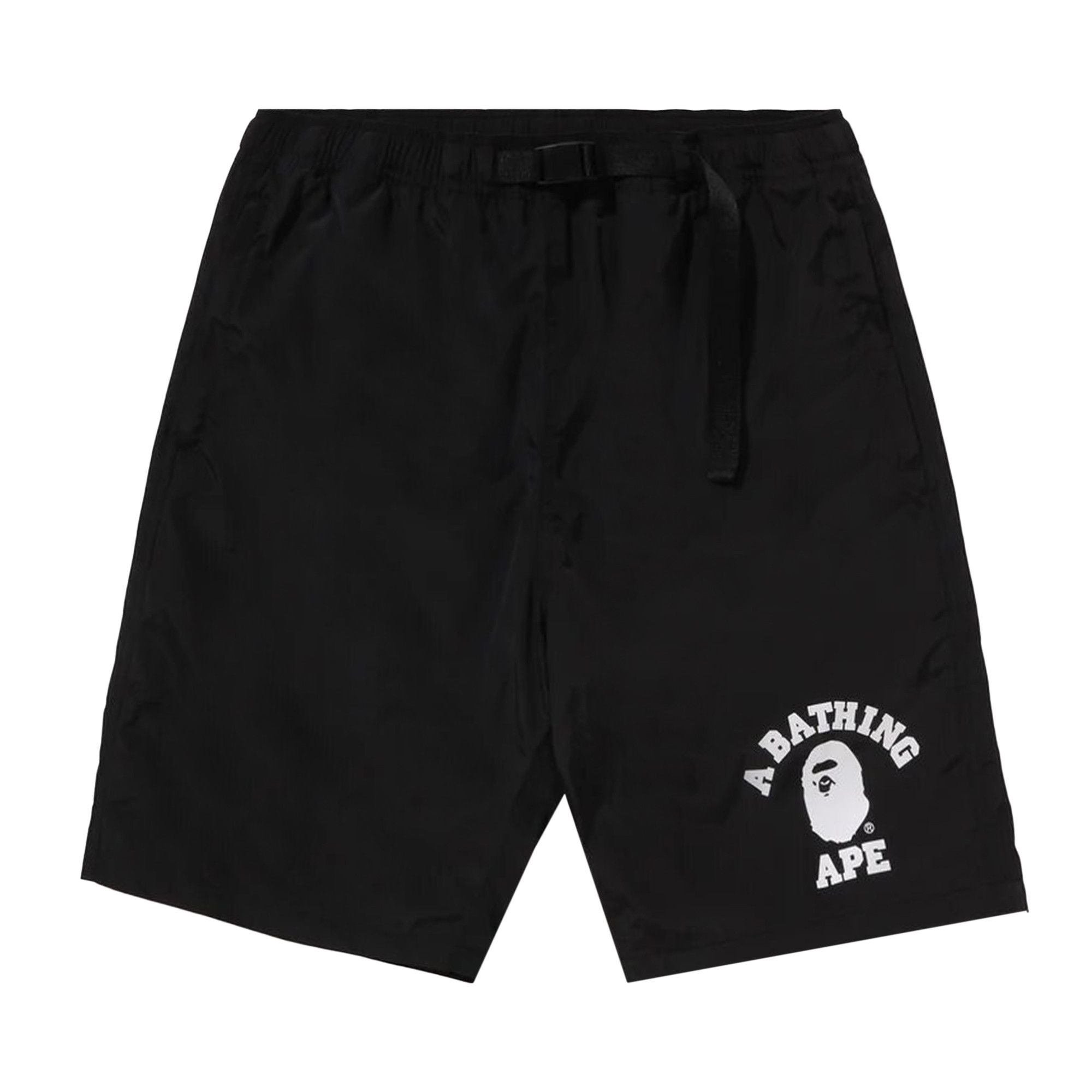 Buy BAPE College Beach Shorts Black 1K30 153 005 BLACK GOAT CA