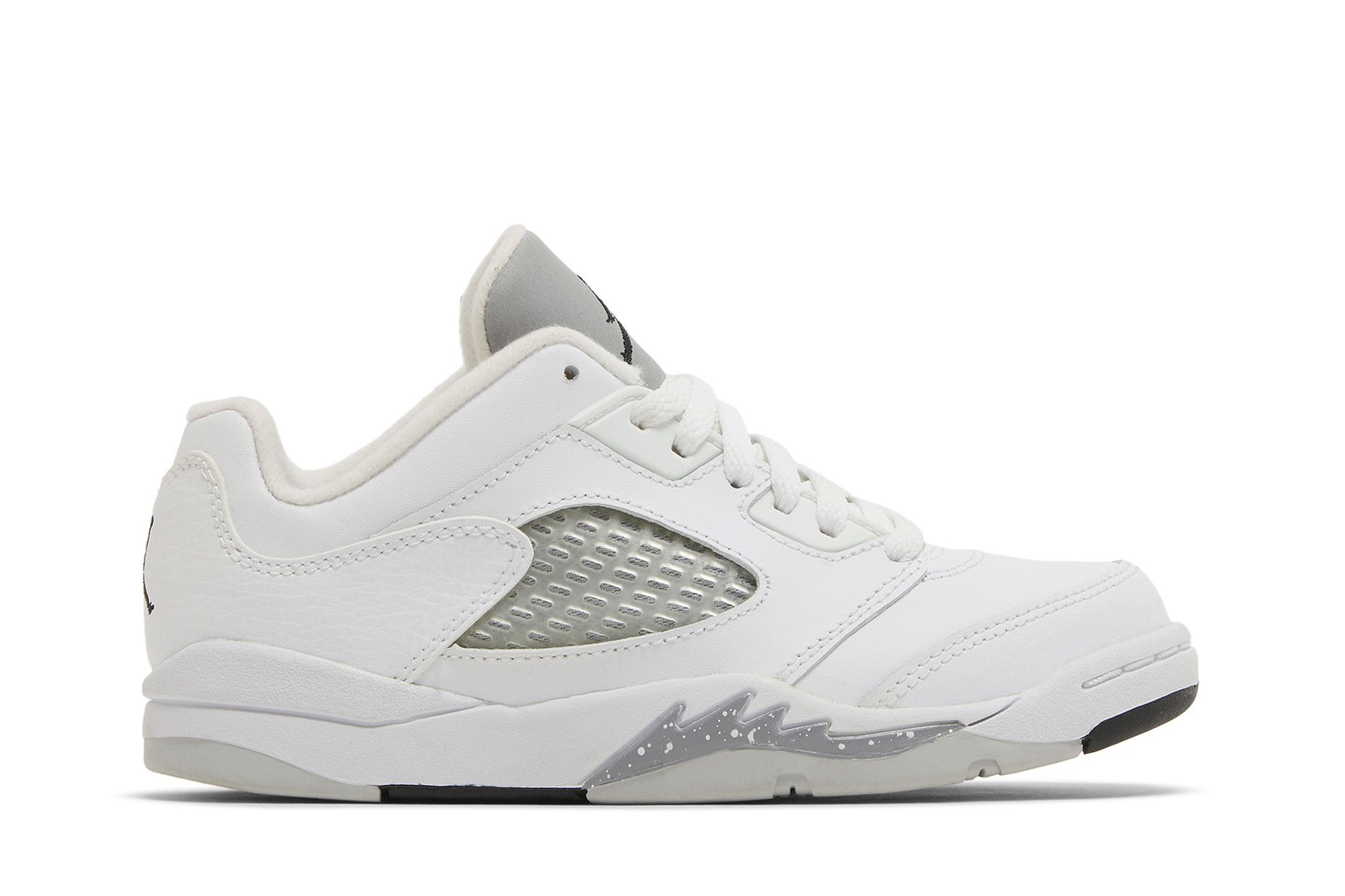 Jordan 5 low white wolf grey on sale