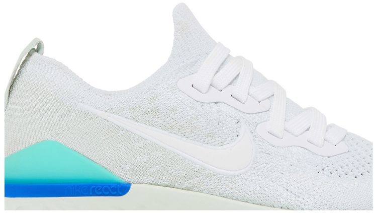 Nike Wmns Epic React Flyknit 2 White Light Aqua