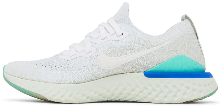 Nike Wmns Epic React Flyknit 2 White Light Aqua