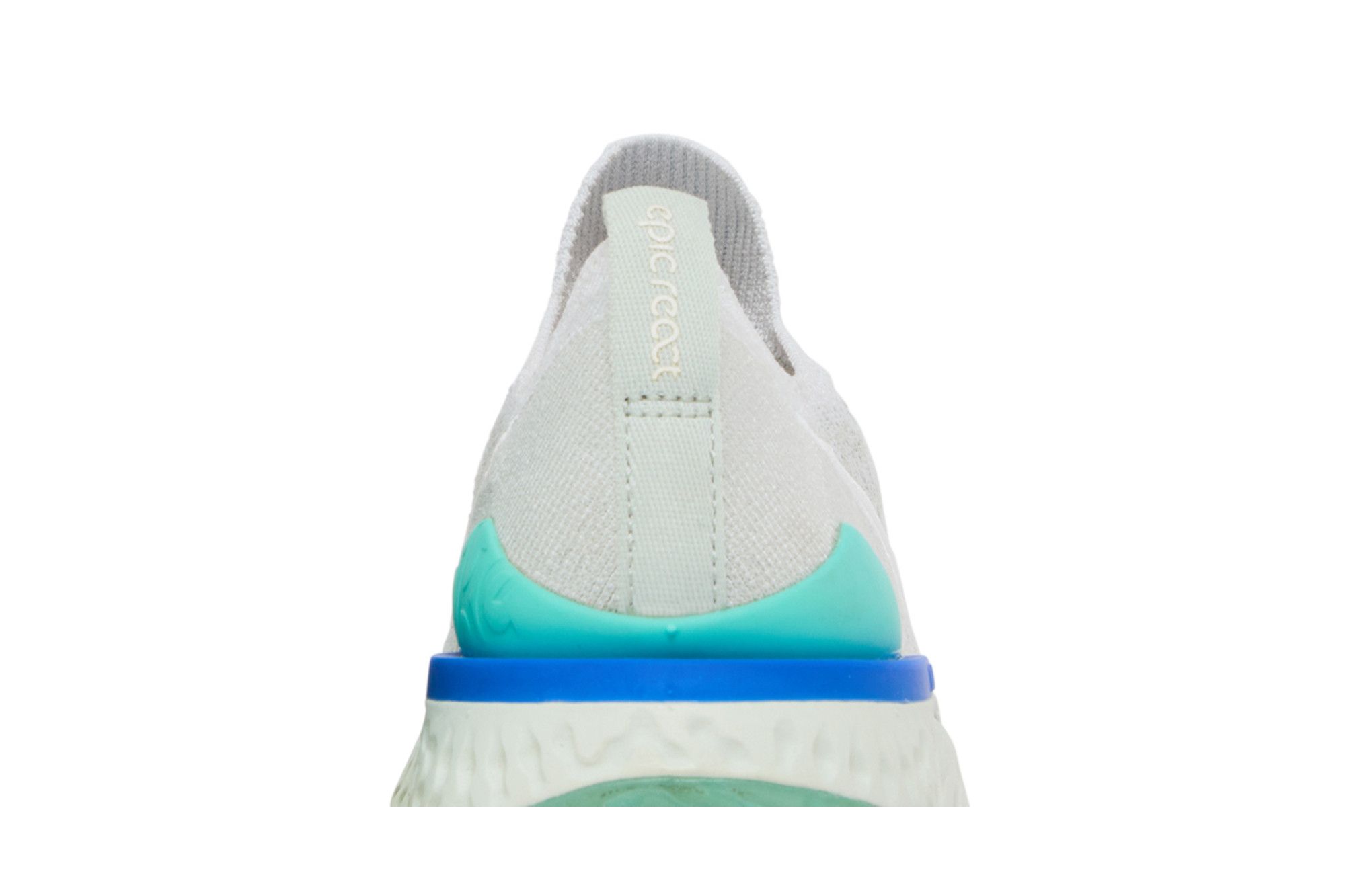 Nike epic react flyknit light silver on sale