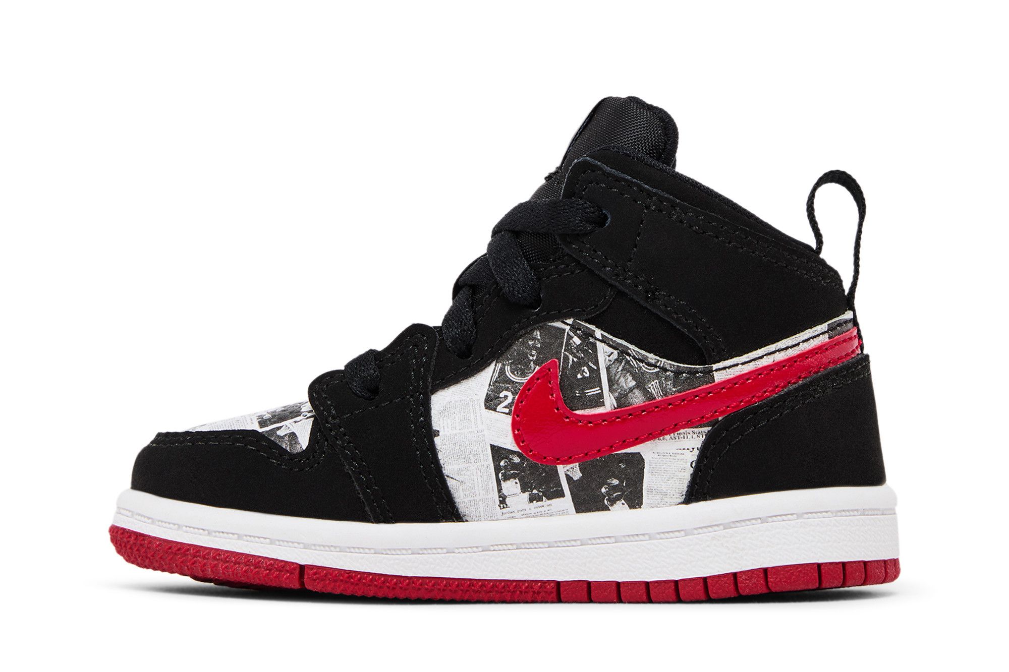 Buy Air Jordan 1 Mid SE TD Newspaper Air Times BQ6933 061 GOAT