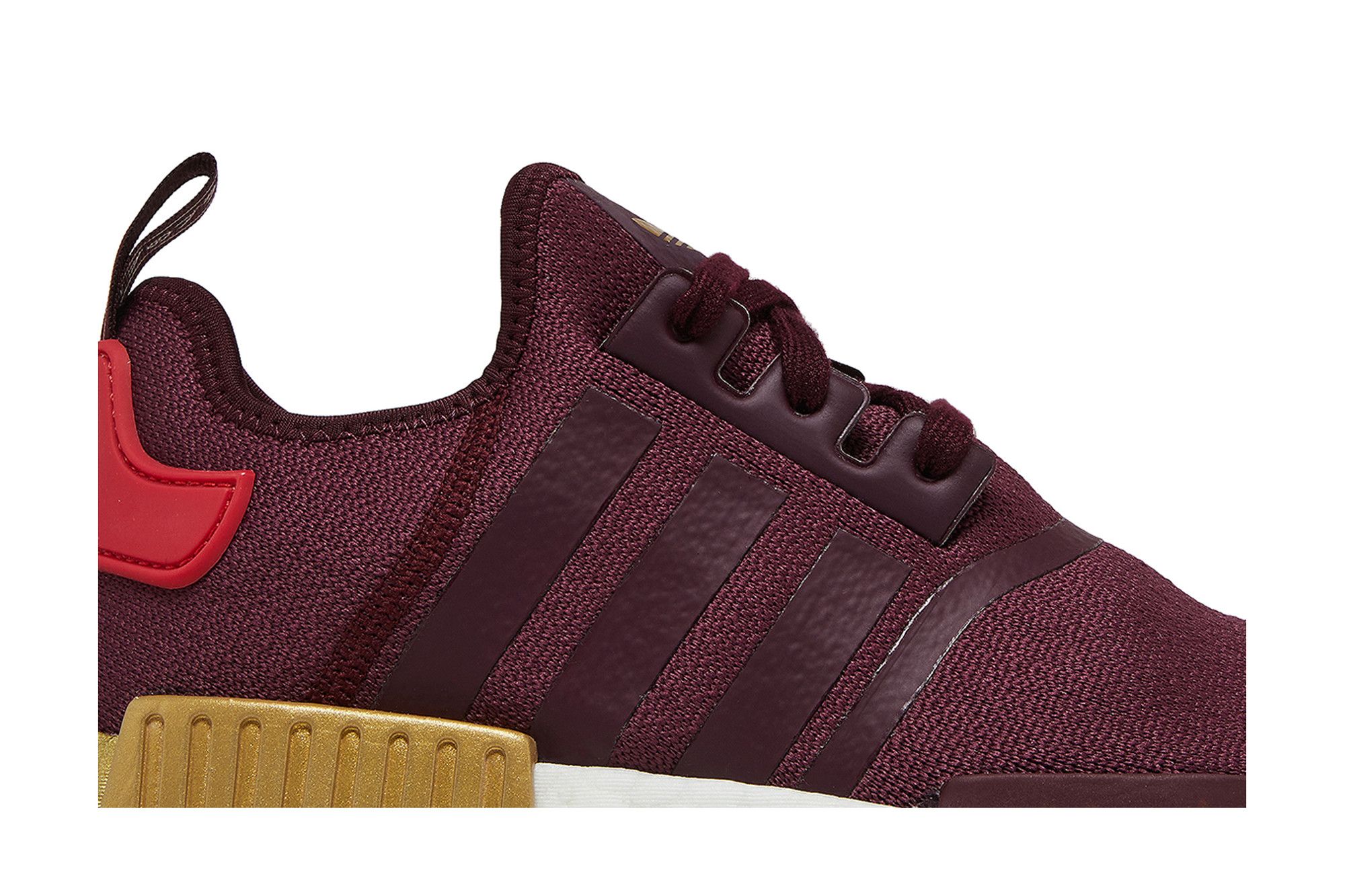 Buy Wmns NMD R1 Maroon Gold FY9390 GOAT UK