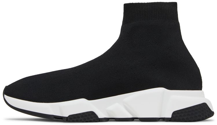 Balenciaga Speed Sneaker Midsole Graffiti   Black White