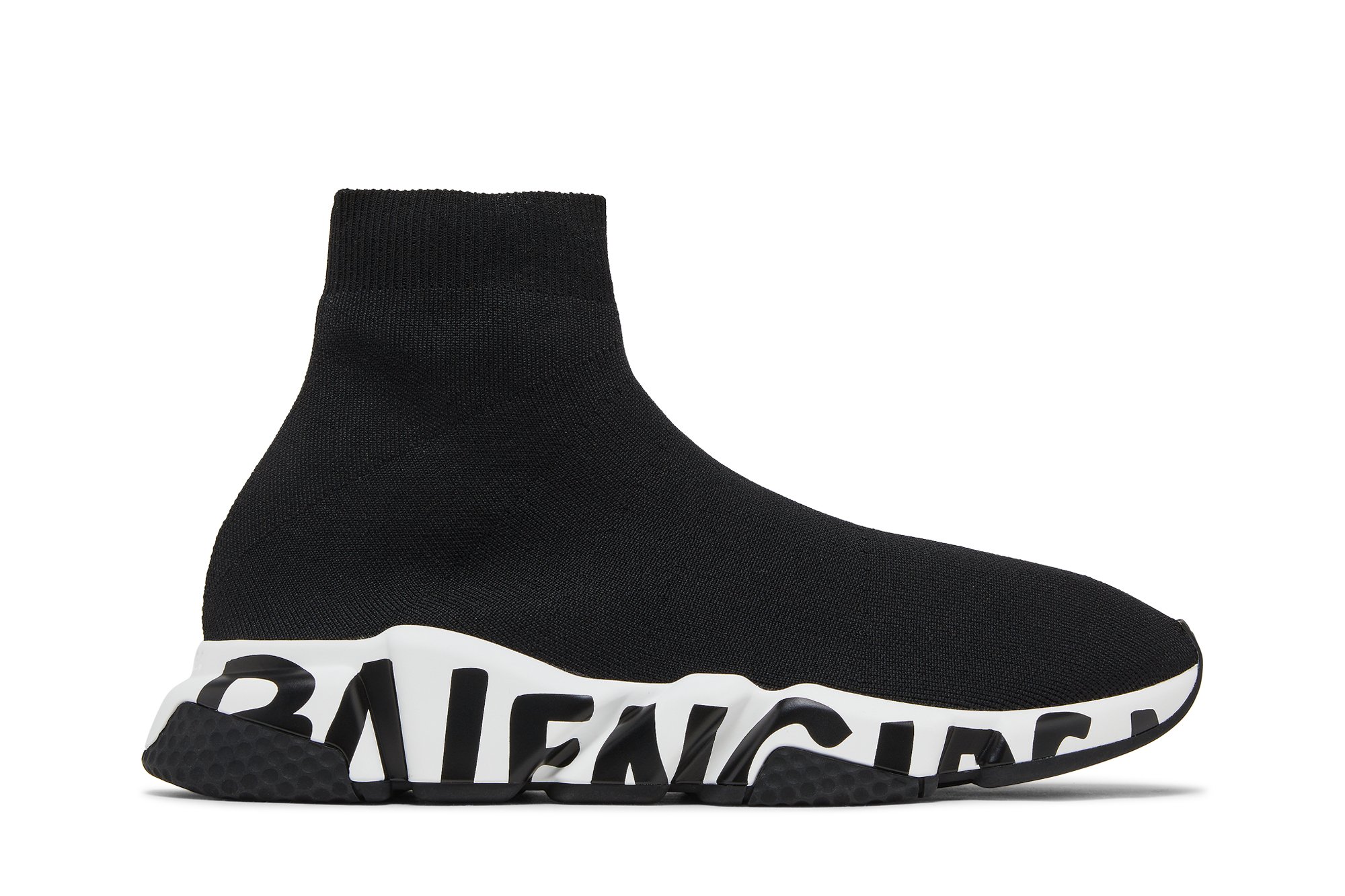 Balenciaga Speed Sneaker 'Midsole Graffiti - Black White'