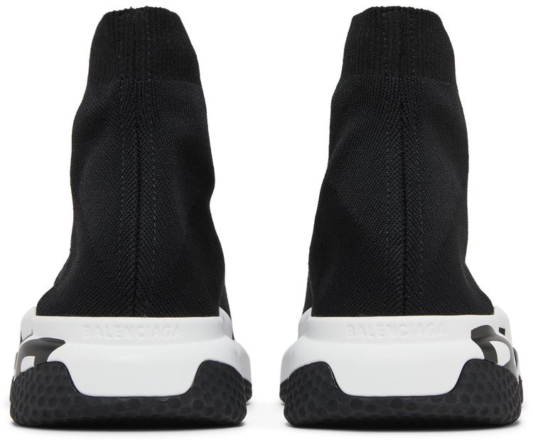 Balenciaga Speed Sneaker Midsole Graffiti   Black White