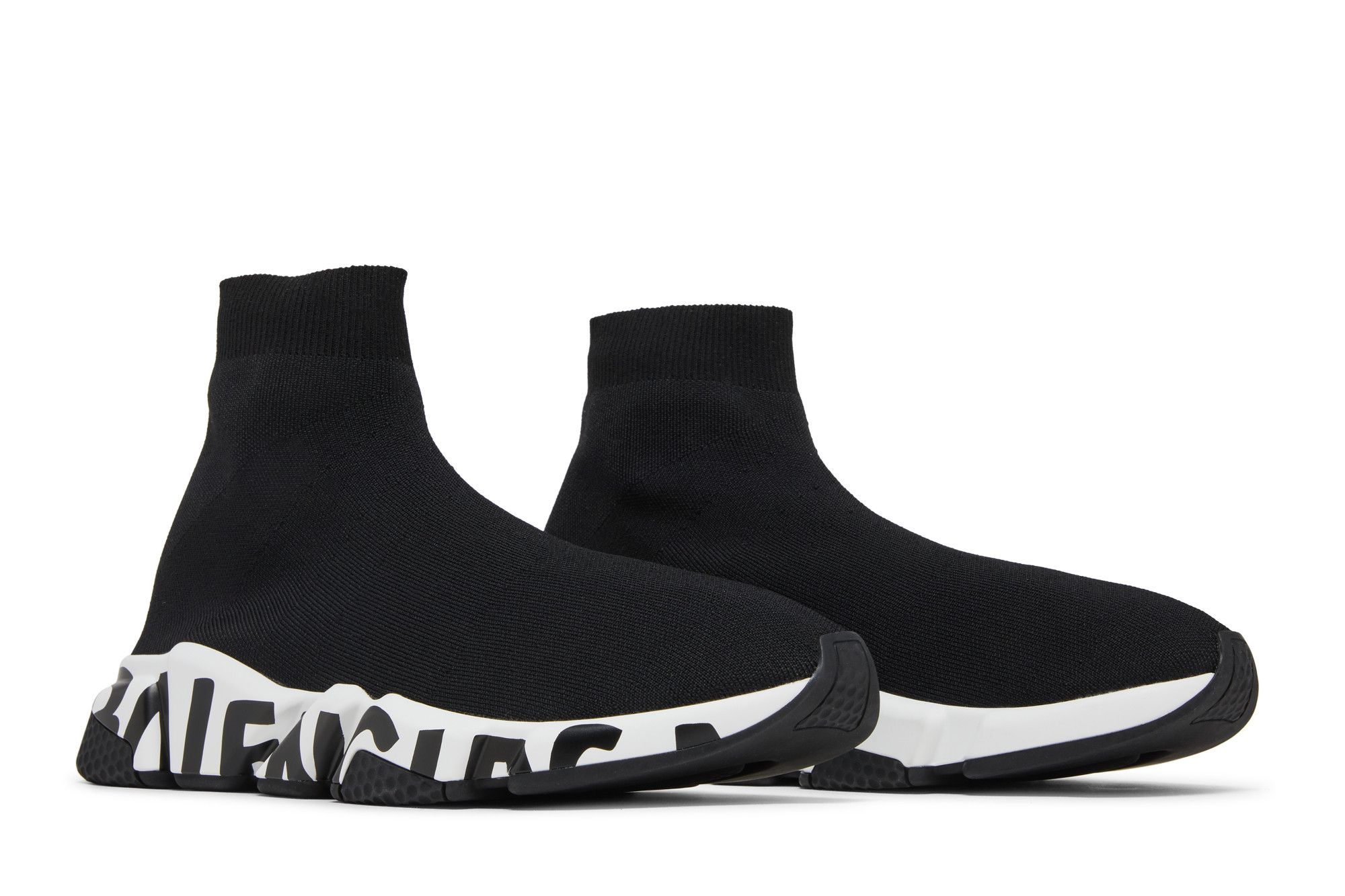 Buy Balenciaga Speed Sneaker 'Midsole Graffiti - Black White