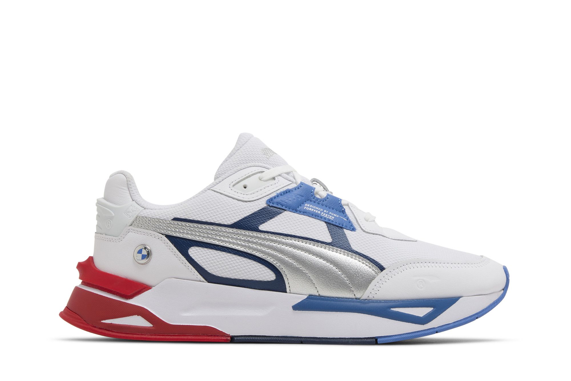 Size 10.0 BMW Motorsport x Mirage Sport 'White Silver Strong Blue'