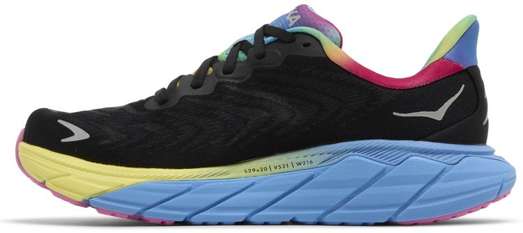 HOKA Wmns Arahi 6 Black Rainbow