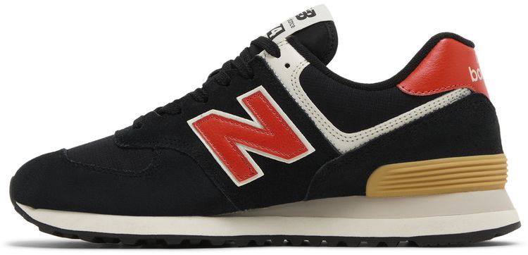 New Balance 574 Black Ghost Pepper