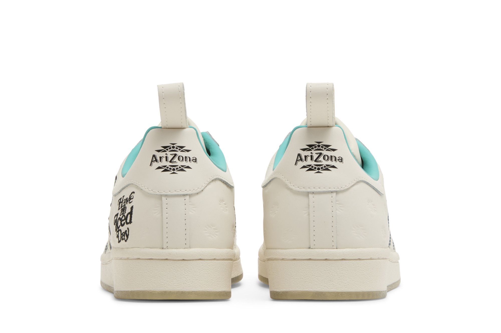 Size 10.5 Arizona x Superstar Have an Iced Day Chalk White