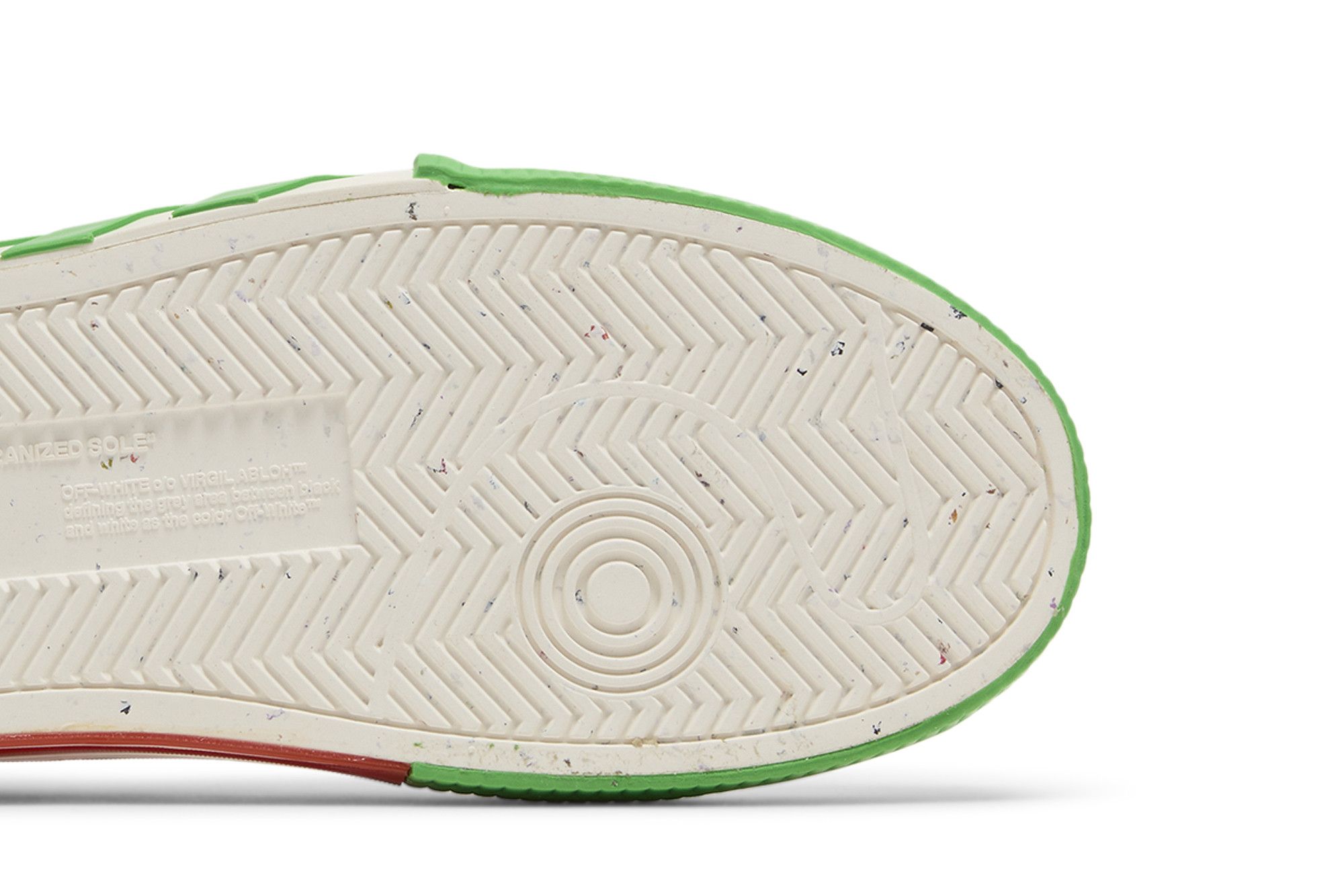 Buy Off-White Vulc Sneaker 'White Fluo Green' - OMIA085S22FAB001