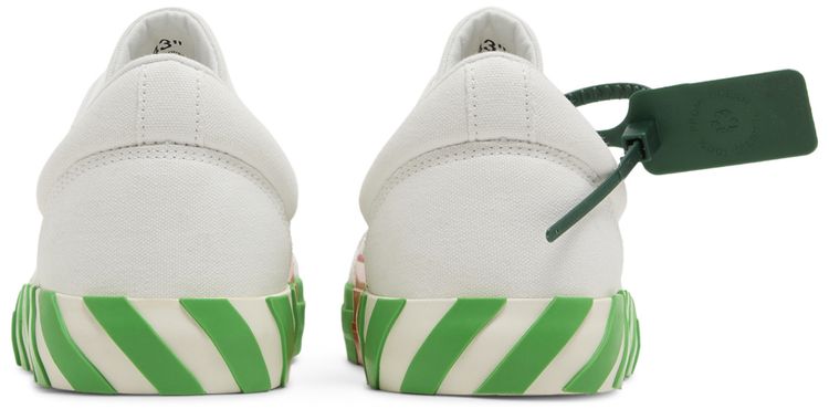Off White Vulc Sneaker White Fluo Green