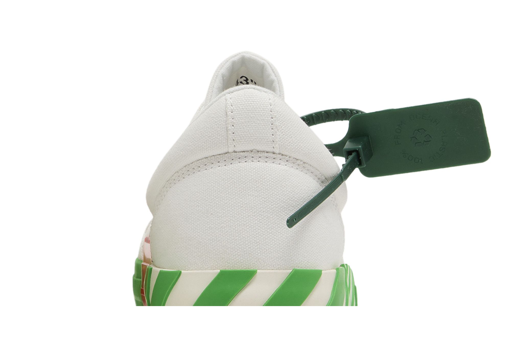 Buy Off-White Vulc Sneaker 'White Fluo Green' - OMIA085S22FAB001 Buy Off-White Vulc Sneaker 'White Fluo Green' - OMIA085S22FAB001