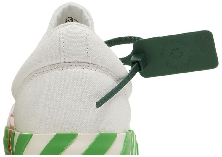 Off White Vulc Sneaker White Fluo Green
