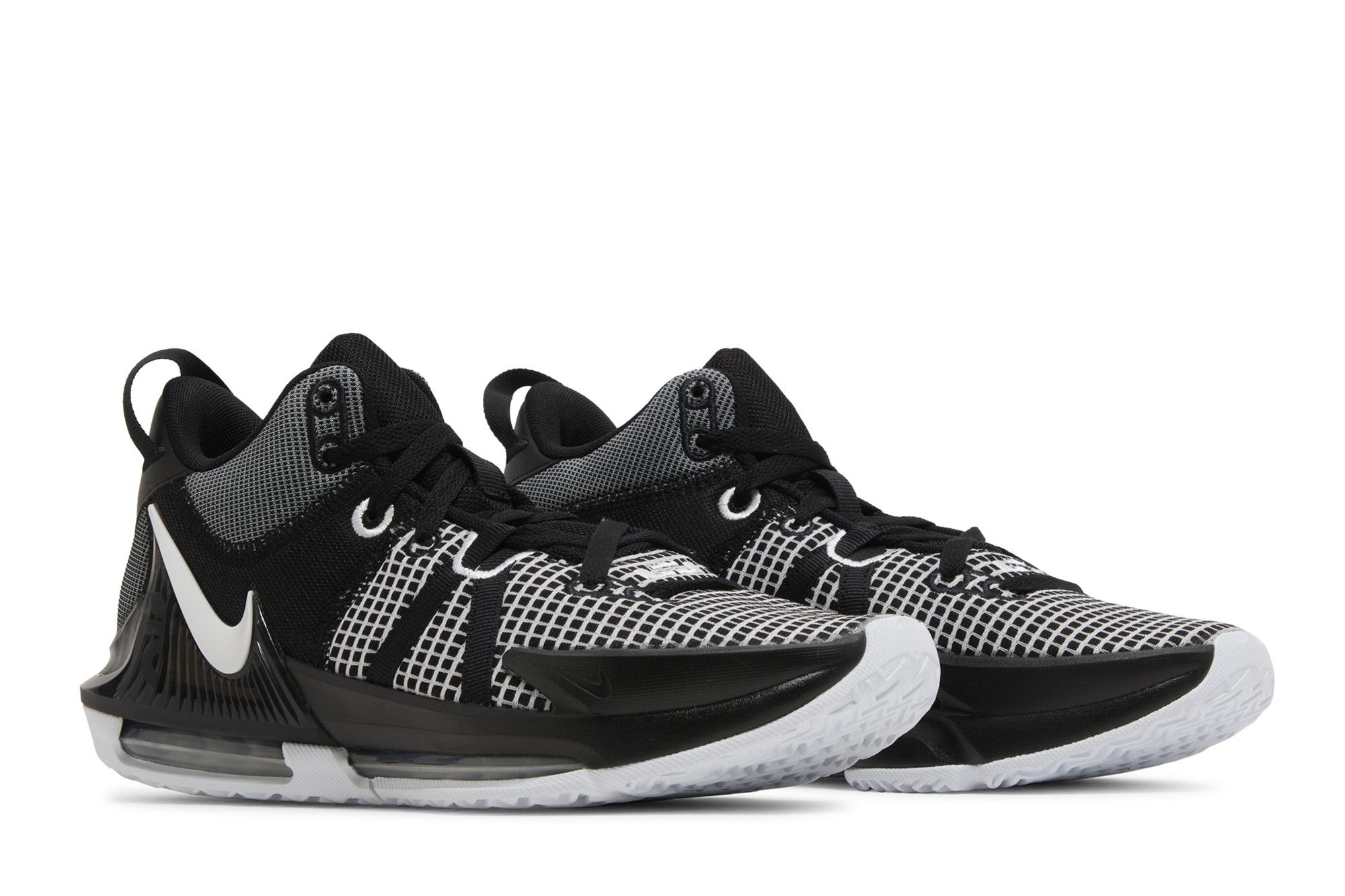Size 12 - Nike LeBron Witness 7 TB White Black for sale online | eBay
