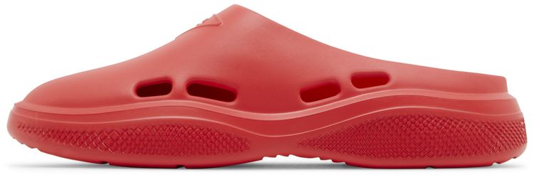 Prada Foam Rubber Mules Red