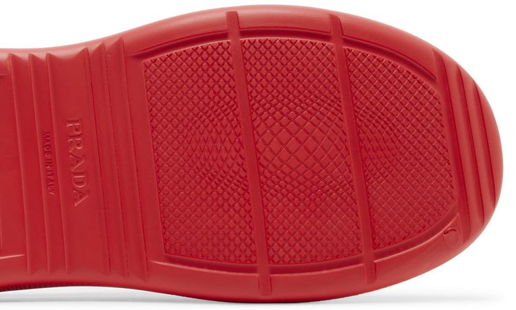 Prada Foam Rubber Mules Red